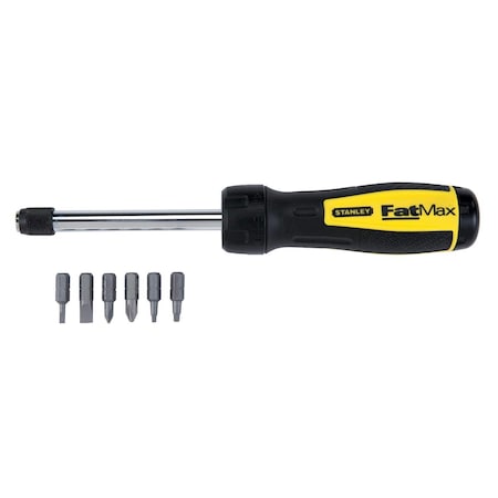 Stanley Stanley Fatmax Multi-Bit Ratchet Screwdriver 11.8 in. 1 pc 69-189